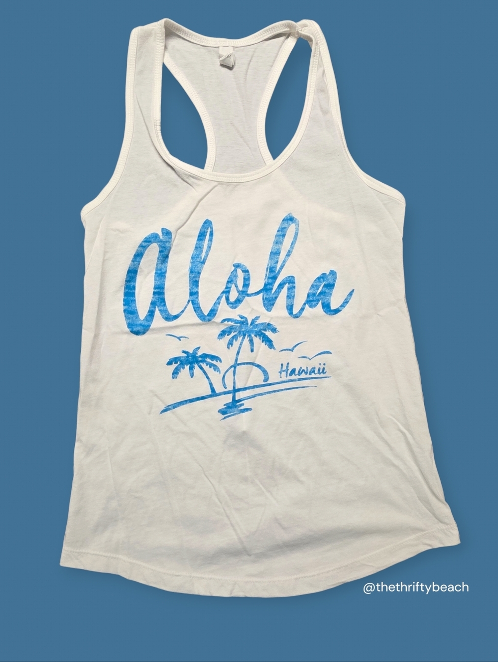 Aloha Hawaii Graphic Racerback Tank